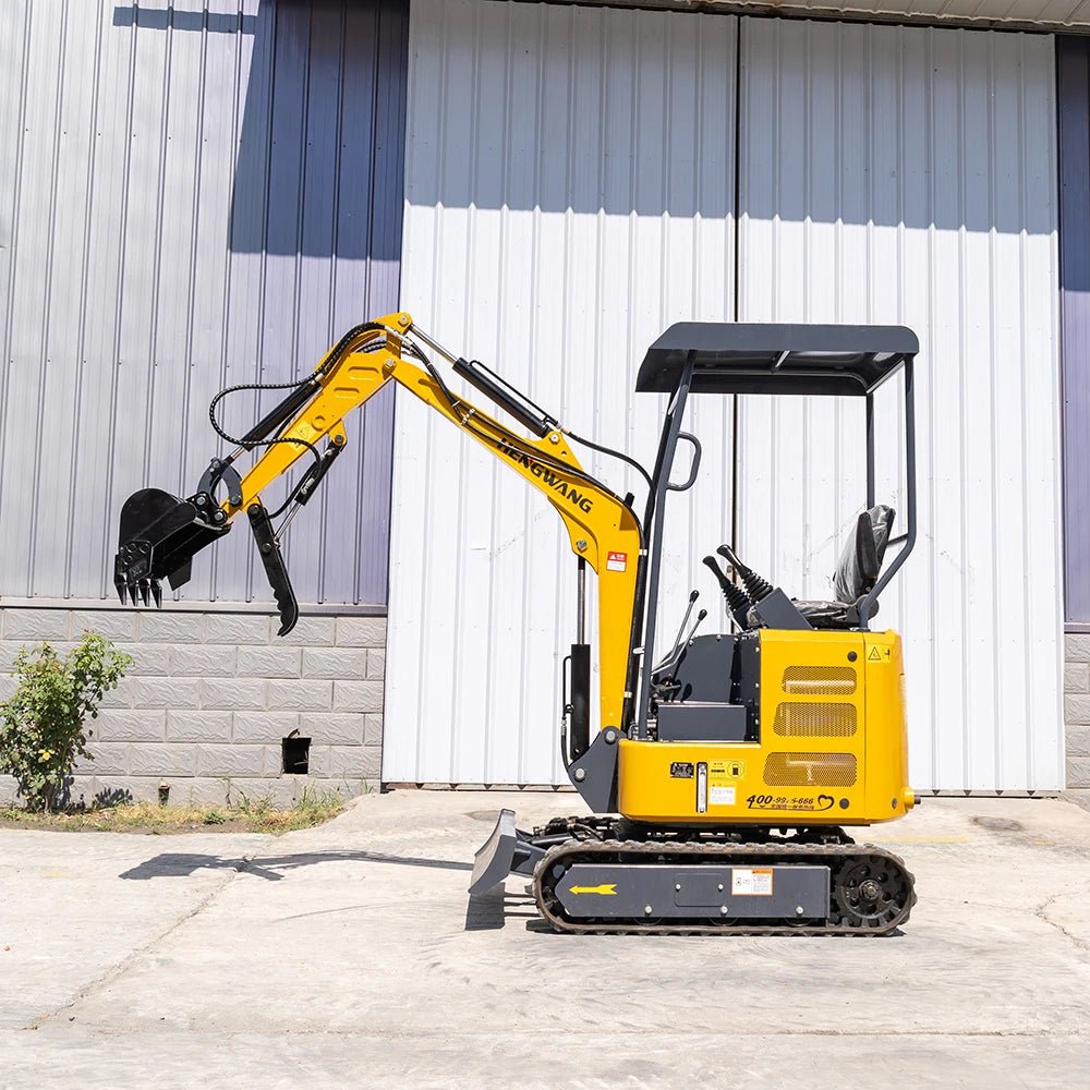 HW-17 Mini Excavator 1.7 Ton Bagger China Crawler Excavator Home And Garden Tools Farm Equipment Customized For Sale