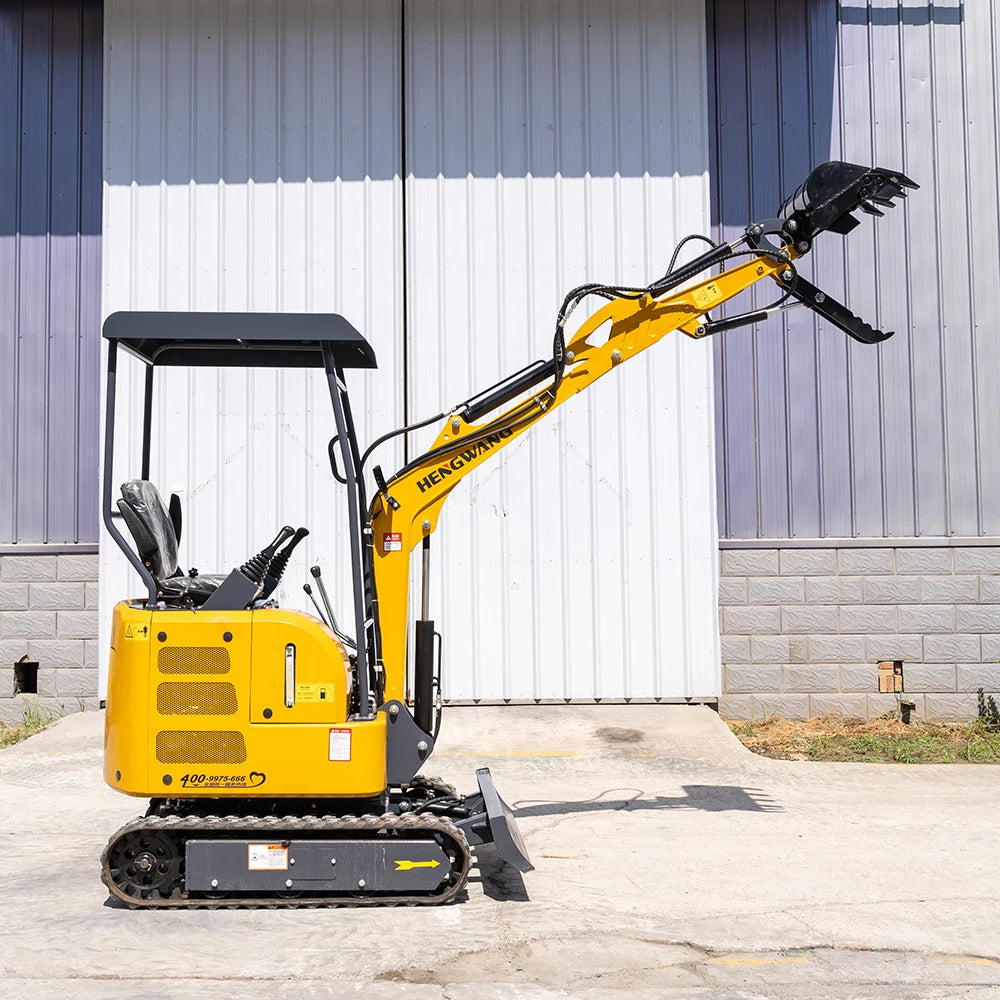 HW-17 Mini Excavator 1.7 Ton Bagger China Crawler Excavator Home And Garden Tools Farm Equipment Customized For Sale
